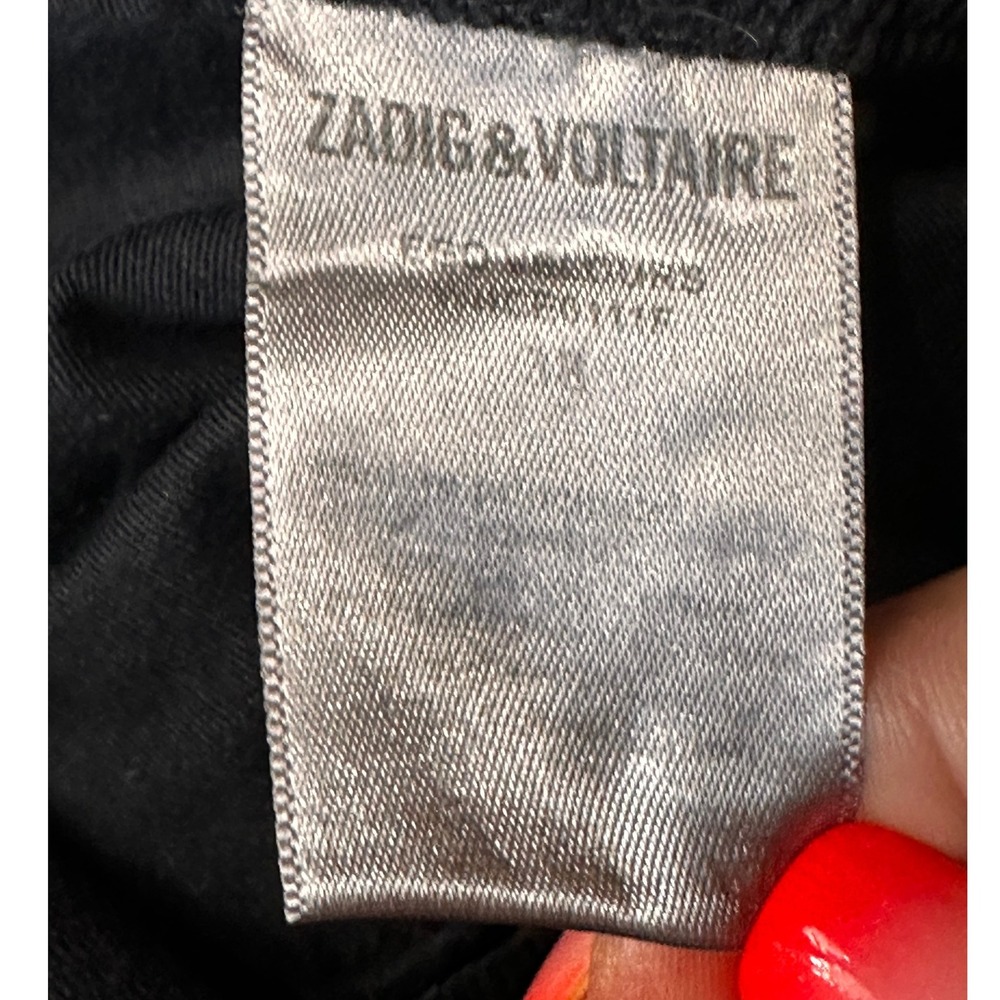 Zadig & Voltaire‎ Corduroy Pants Skinny Leg Dark Blue Casual Designer - Picture 10 of 14